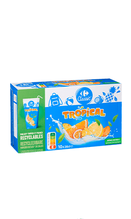 Boisson Tropical Carrefour Classic' — photo du produit