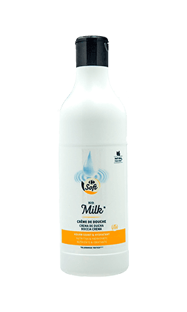 Gel de baño leche Carrefour — photo du produit