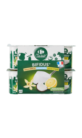 Yaourt aux fruits bifidus Carrefour — photo du produit