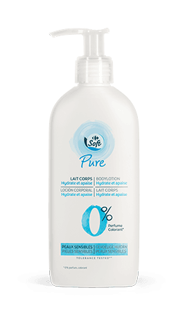 Lait corps pure peaux sensibles Carrefour Soft — photo du produit