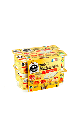 Yaourts pâtissiers Carrefour Original — photo du produit