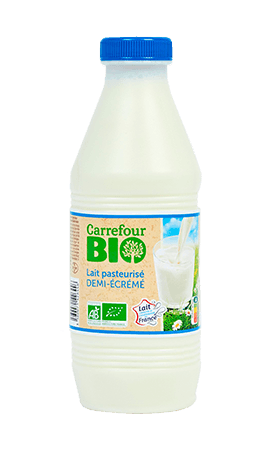 Lait bio demi-écrémé Carrefour Bio — photo du produit