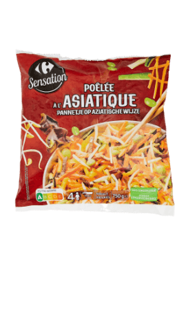 Poêlée à l'asiatique Carrefour Sensation — photo du produit