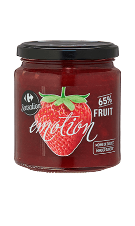 Confiture fraise Carrefour Sensation — photo du produit