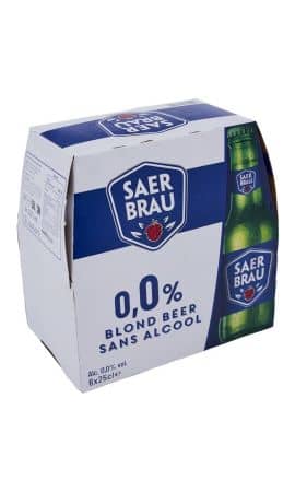 Bière blonde sans alcool Saer Brau — photo du produit