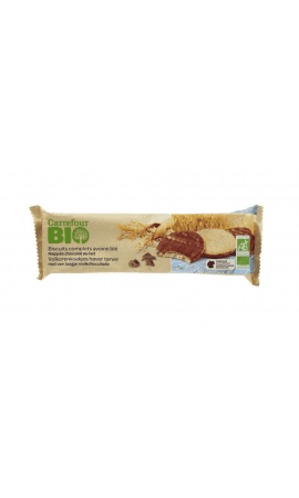 Biscuits chocolat au lait Carrefour Bio — photo du produit