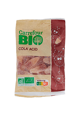 Bonbons bio cola'acid Carrefour Bio — photo du produit