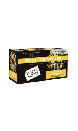 Café capsules Compatibles Nespresso Lungo Classique °6 Carte Noire — photo du produit
