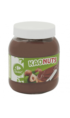 Pâte à tartiner Kaonuts Carrefour Classic' — photo du produit