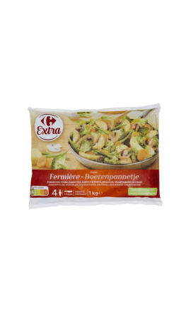 Plats cuisinés poêlée fermière Carrefour Extra — photo du produit