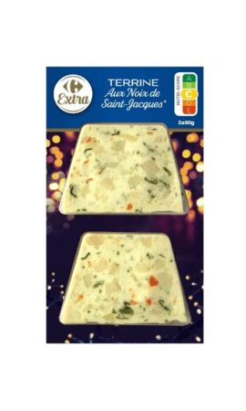 Terrine noix de Saint-Jacques Carrefour Extra — photo du produit