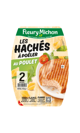 Haché de poulet grillé Fleury Michon — photo du produit