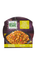 Plat cuisiné mélange de lentilles et de légumes Carrefour Veggie — photo du produit