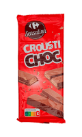 Barres chocolatées Crousti Choc Carrefour Sensation — photo du produit