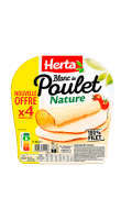 Blanc de Poulet Nature 4 tranches Herta — photo du produit