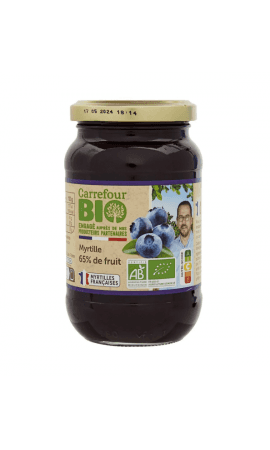 Confiture myrtille Carrefour Bio — photo du produit