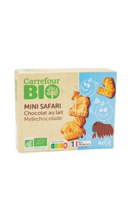 Biscuits chocolat au lait Carrefour Bio — photo du produit