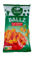 Biscuits apéritif Ballz à la tomate Carrefour Classic' — photo du produit