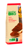Café moulu bio pur arabica Carrefour Bio — photo du produit