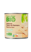 Julienne de cœurs de palmiers bio Carrefour Bio — photo du produit