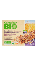 Barres céréales graines et mytilles Carrefour Bio — photo du produit