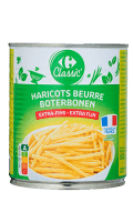 Haricots beurre extra-fins Carrefour Classic' — photo du produit