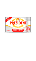 Beurre Doux Plaquette 60% Président — photo du produit