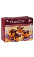 Dessert glacé Profiteroles Carrefour — photo du produit