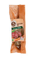 Saucisson sec enrobé aux herbes Carrefour Original — photo du produit