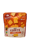Biscuits apéritif comté & poivre Carrefour Sensation — photo du produit