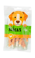 Sticks pour chien torsadés au poulet Carrefour — photo du produit