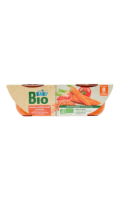 Plat bébé bio carotte lentilles 8 mois bio Carrefour Baby — photo du produit