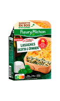 Lasagnes ricotta et épinards Fleury Michon — photo du produit