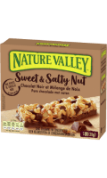 Barres céréales chocolat noir et noix Sweet & Salty Nut Nature Valley — photo du produit