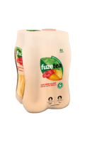 Boisson au thé glacé pêche saveur hibiscus Fuze Tea — photo du produit