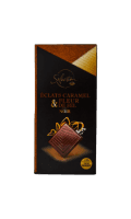 Chocolat noir caramel fleur de sel Carrefour Sélection — photo du produit