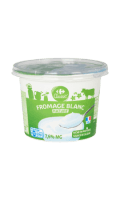 Fromage blanc nature 7.6% MG Carrefour Classic' — photo du produit