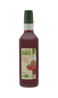 Boisson concentrée sirop de fraise Carrefour Bio — photo du produit