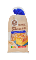 Brioche tressée aux perles de sucre Carrefour Original — photo du produit