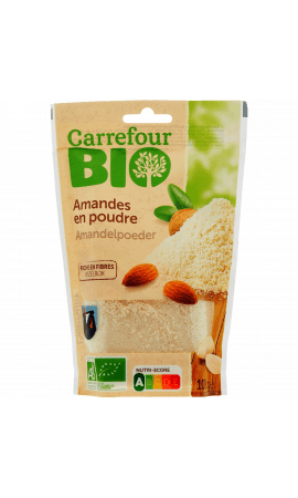 Amandes bio en poudre Carrefour Bio — photo du produit