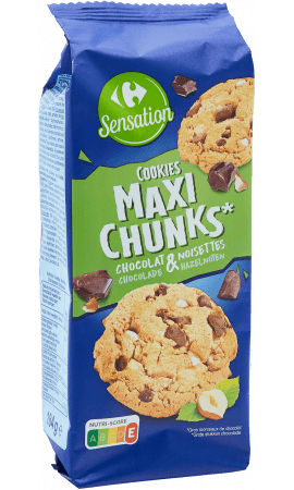 Cookies Maxi Chunks* Carrefour Sensation — photo du produit