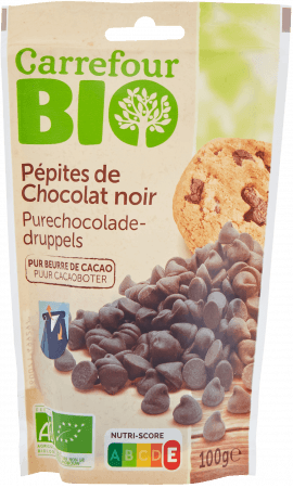 Pépites de chocolat noir Carrefour Bio — photo du produit