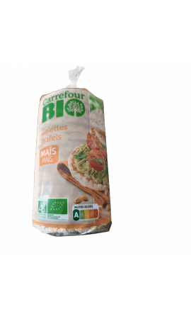Galettes de maïs Carrefour Bio — photo du produit