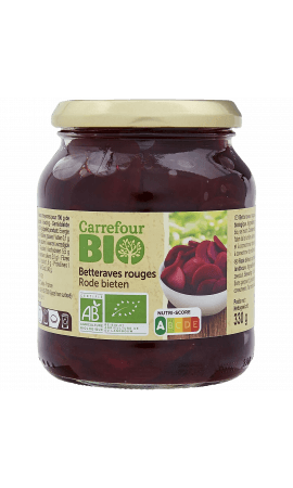 Betteraves bio rouges Carrefour Bio — photo du produit