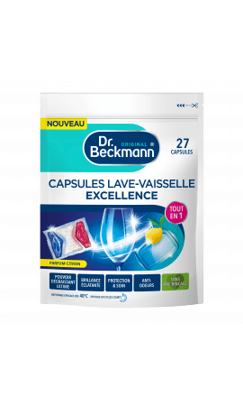 Capsules Lave-vaisselle Excellence Dr. Beckmann — photo du produit