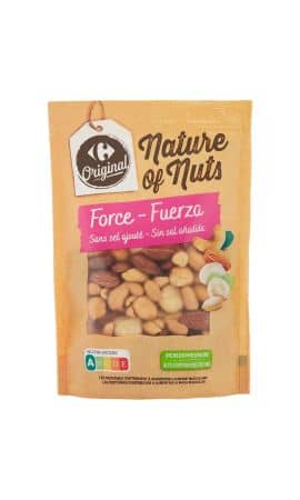 Mélange Force cacahuètes fruits à coque Carrefour Original — photo du produit
