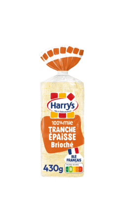 Pain de mie tranche épaisse brioché Harrys — photo du produit