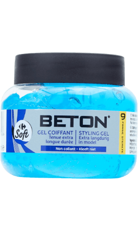 Gel coiffant Béton force 9 Carrefour Soft — photo du produit