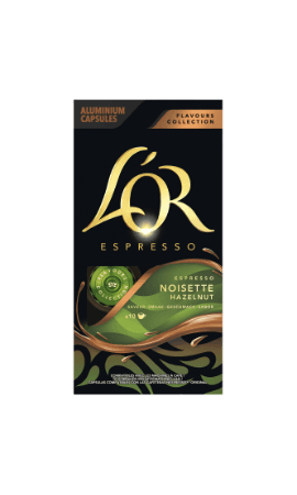 Café capsule saveur noisette L'Or Espresso — photo du produit