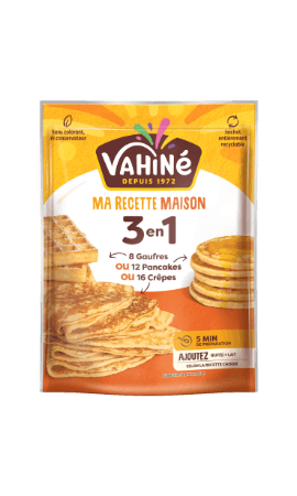 Prépa 3 en 1 Crêpes, Pancake, Gaufres Vahiné — photo du produit